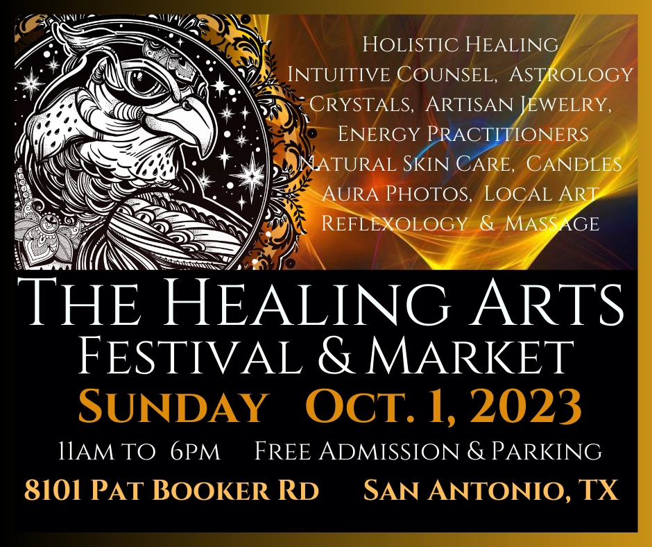 The Eagles Nest healing arts festival and market.