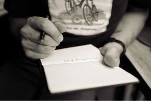 Take a piece of paper and write down five things you'd love to have in your life. Big things. Impossibly wonderful situations. Ideas that make your <a href=